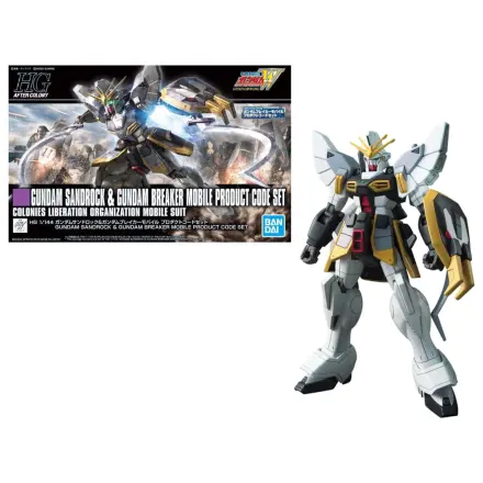 GUNDAM HG 1/144 XXXG-01SR Gundam Sandrock & Breaker MPCS Modellbausatz Produktfoto
