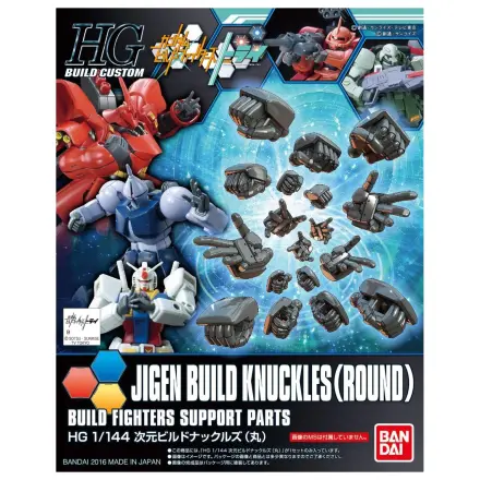 Gundam HGBC 1/144 Jigen Build Knuckles (Round) Modellbausatz Produktfoto