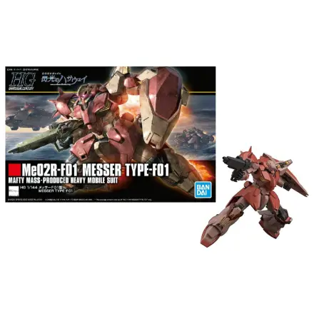 GUNDAM HGUC 1/144 Me02R-F01 Messer Type-F01 Modellbausatz Produktfoto