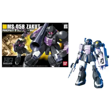 Gundam HGUC 1/144 MS-05B Zaku 1 Modellbausatz Produktfoto