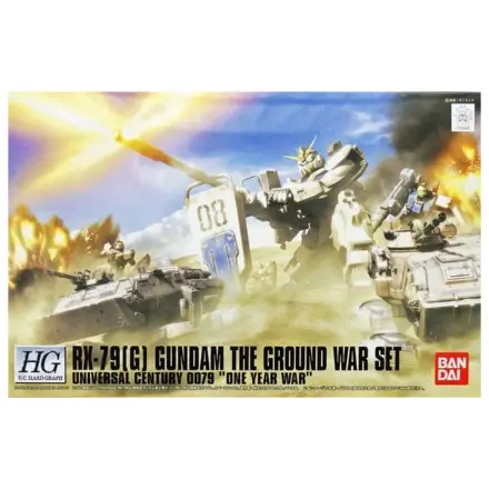 Gundam HGUC 1/144 RX-79(G) Gundam Das Bodenkriegs-Set Produktfoto