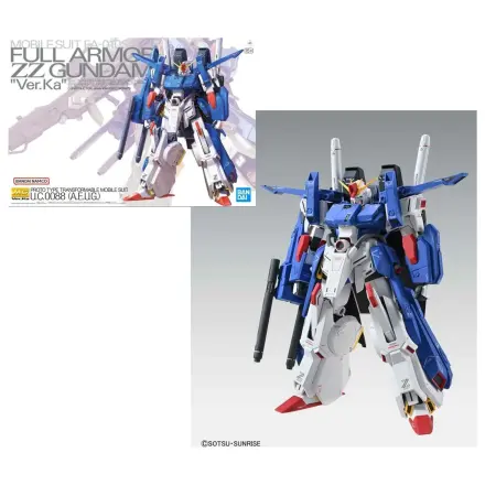 Gundam MG 1/100 Full Armor ZZ Gundam Ver. Ka Modellbausatz Produktfoto