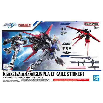 GUNDAM Optionale Teile Set Gunpla 01 (Aile Striker) Modellbausatz Produktfoto