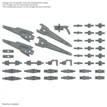 Gundam Option Parts Set Gunpla 17 (Binder Gun) Modellbausatz Produktfoto