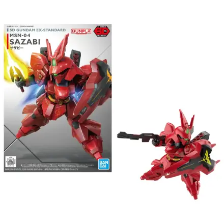 GUNDAM SD EX Standard Sazabi Gundam SD Modellbausatz Produktfoto