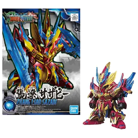 Gundam SD Sangoku Soketsuden Zhang Liao Sazabi Modell Bausatz Produktfoto