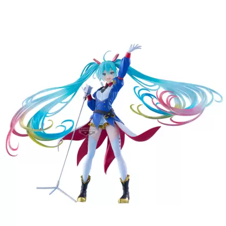 Gundam x Hatsune Miku 45th Anniversary Gundam Collaboration Banpresto Evolve Figur 21 cm Produktfoto