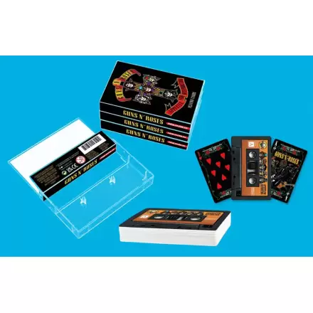 Guns N' Roses Spielkarten Cassette (PDQ) termékfotója