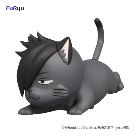 Haikyu!! Noodle Stopper PVC Statue Petit 2 Kuroo Cat 6 cm Produktfoto