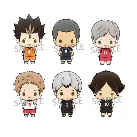Haikyuu!! Chokorin Mascot Series Sammelfiguren Vol. 3 6er-Pack 5 cm Produktfoto