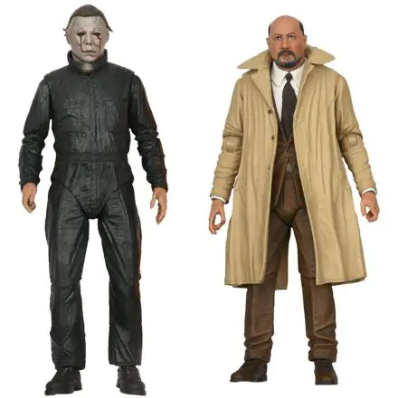 Halloween II Ultimate Actionfiguren Doppelpack Michael Myers & Dr Loomis 18 cm Actio Produktfoto
