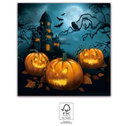 Halloween Sensations Servietten 20 St. 33x33 cm FSC Produktfoto