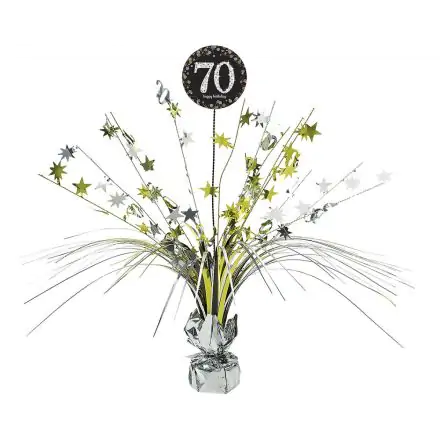 Happy Birthday Gold 70 Tischdekoration 18 in Produktfoto