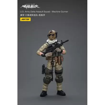 Hardcore Coldplay Actionfigur 1/18 U.S. Army Delta Assault Squad Machine Gunner 11 cm termékfotója