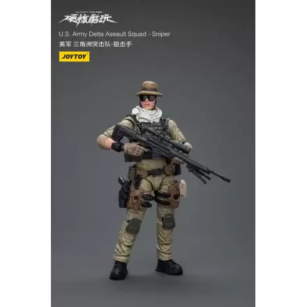 Hardcore Coldplay Actionfigur 1/18 U.S. Army Delta Assault Squad Sniper 11 cm termékfotója