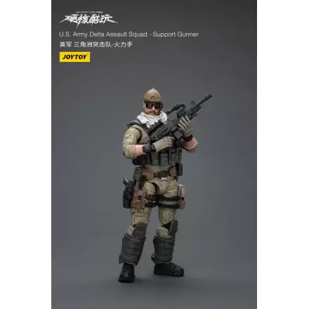 Hardcore Coldplay Actionfigur 1/18 U.S. Army Delta Assault Squad Support Gunner 11 cm termékfotója