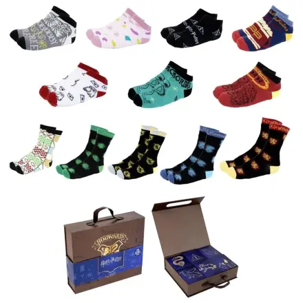 Harry Potter Erwachsenen 12 Socken Set Produktfoto