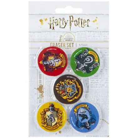 Harry Potter 5er-Set Radiergummis Produktfoto