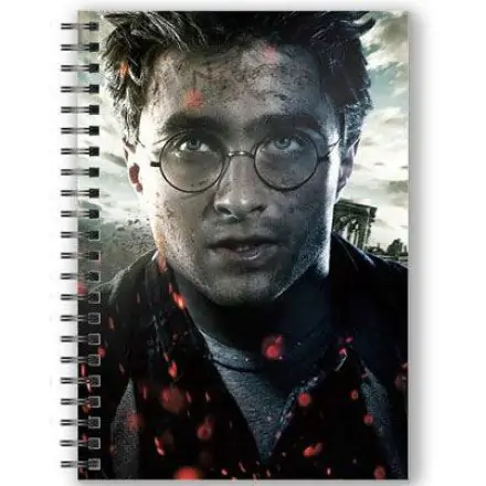 Harry Potter Notebook mit 3D-Effekt Harry Potter Face Produktfoto