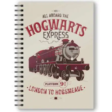 Harry Potter Notizbuch mit 3D-Effekt All Aboard the Hogwarts Express termékfotója