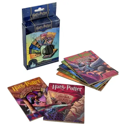 Harry Potter Untersetzer Buch inspiriert (7er Set) Produktfoto