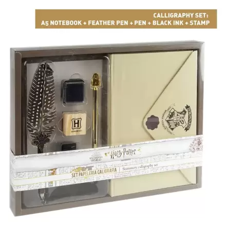 Harry Potter Schreibset 4-teilig Kalligraphie Produktfoto