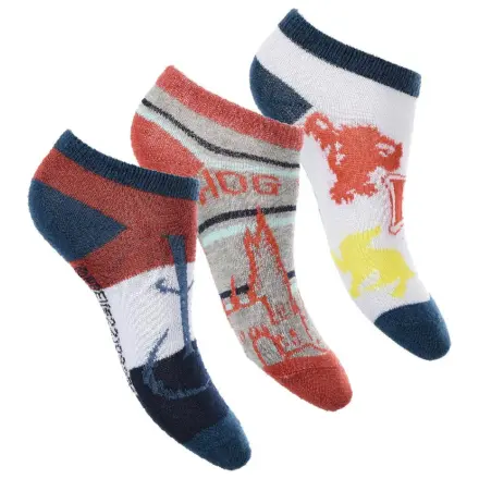Harry Potter Castle Grey Kinder Secret Socken 23/26 Produktfoto