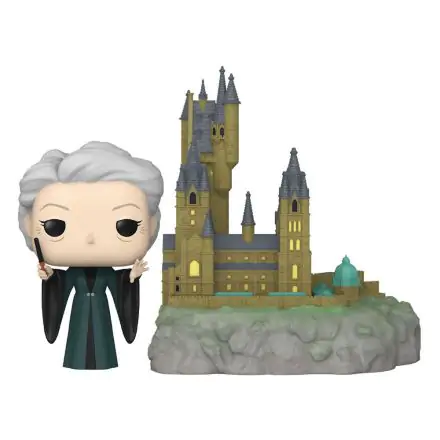 Harry Potter - Chamber of Secrets Anniversary POP! Town Vinyl Figur Minerva w/Hogwarts 9 cm termékfotója