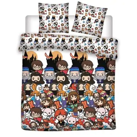 Harry Potter Chibi Mikrofaser Bettbezug Bett 135cm Produktfoto