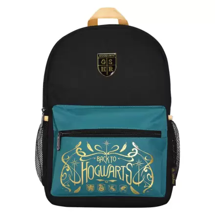 Harry Potter Rucksack Schwarz & Blau Hogwarts Produktfoto