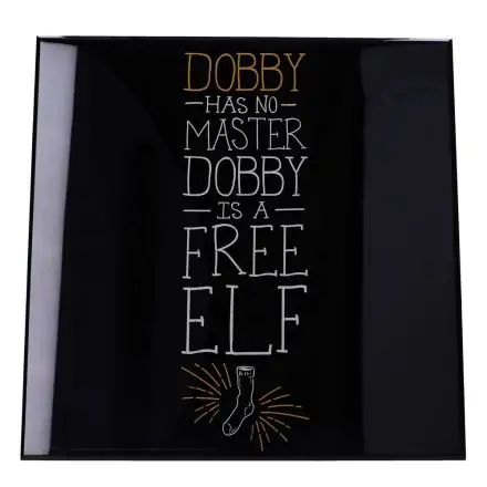 Harry Potter Crystal Clear Picture Wanddekoration Dobby is a Free Elf 32 x 32 cm Produktfoto