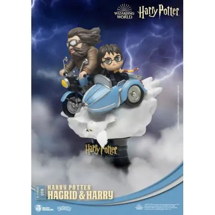 Harry Potter D-Stage PVC Diorama Hagrid & Harry New Version 15 cm termékfotója