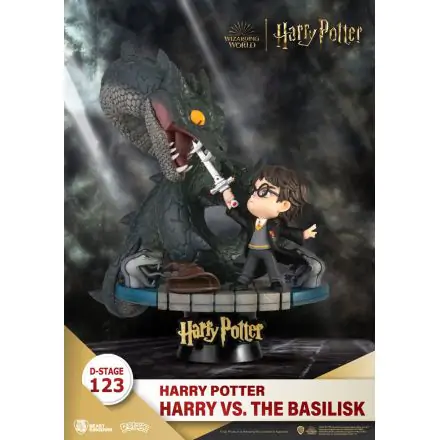 Harry Potter D-Stage PVC Diorama Harry vs. the Basilisk 16 cm Produktfoto