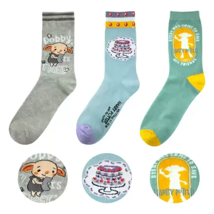 Harry Potter Socken 3er-Pack Dobby termékfotója