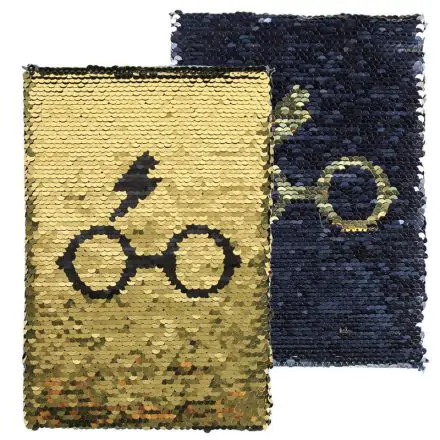 Harry Potter Pailletten Notizbuch A5 Harry termékfotója