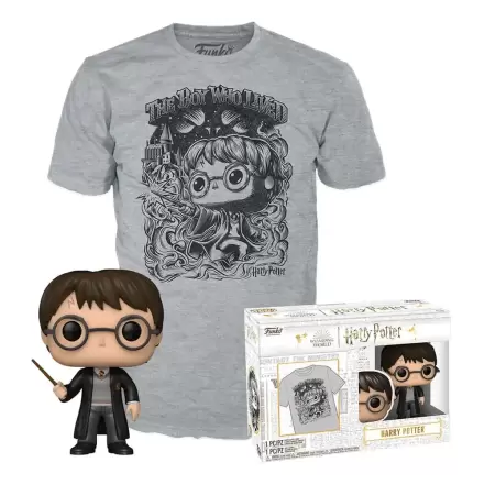 Harry Potter POP! & Tee Vinyl Figur & T-Shirt Set Harry Potter (FL) termékfotója