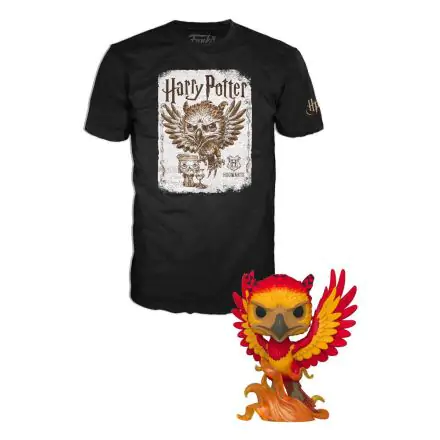 Harry Potter Funko POP! Figur & T-Shirt Set Dumbledore Patronus Produktfoto