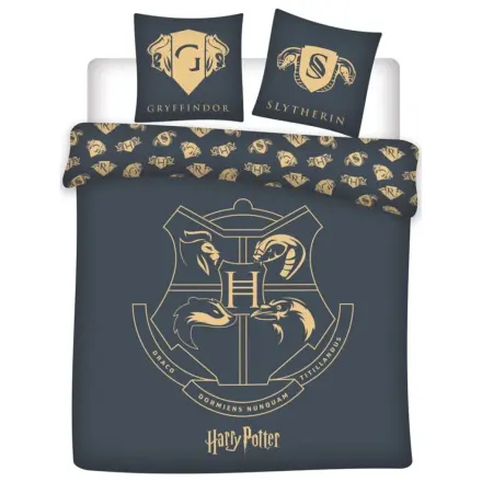 Harry Potter grauer Bettdeckenbezug Produktfoto