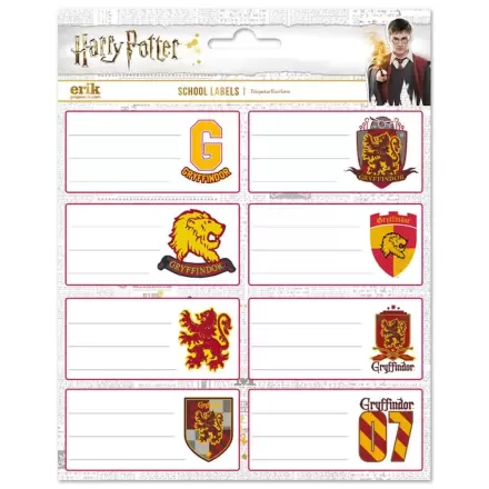 Harry Potter Gryffindor Buchetiketten Produktfoto