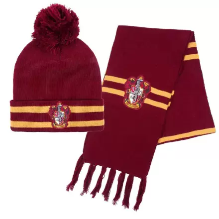 Harry Potter Gryffindor Set aus Mütze und Schal termékfotója