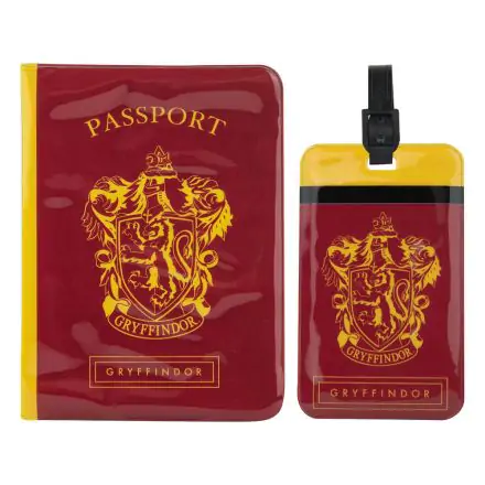 Harry Potter Passport Case & Gepäckanhänger Set Gryffindor termékfotója