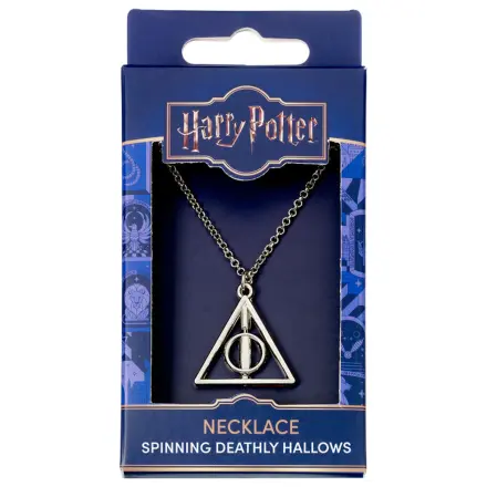 Harry Potter Deathly Hallows drehende Halskette Produktfoto