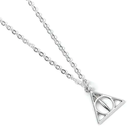 Harry Potter Halskette & Anhänger Deathly Hallows (versilbert) termékfotója