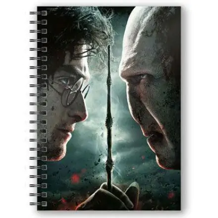 Harry Potter Notizbuch mit 3D-Effekt Harry Potter vs. Voldemort Produktfoto