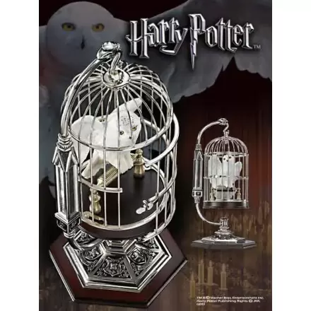 Harry Potter Miniatur Hedwig im Kaefig Produktfoto