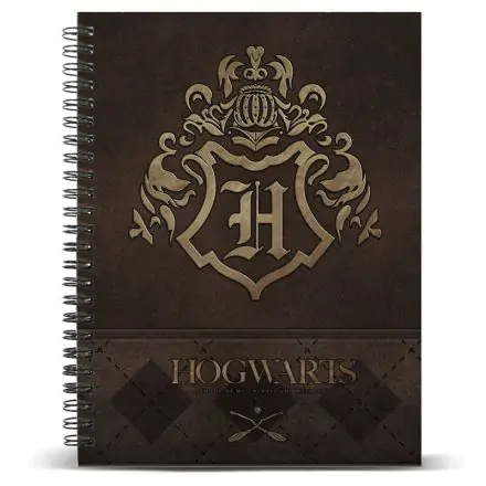 Harry Potter Hogwarts A4 Notizbuch Produktfoto