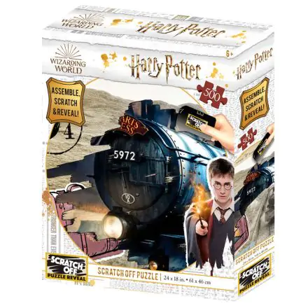 Harry Potter Hogwarts Express Cratch Off puzzle 500St termékfotója