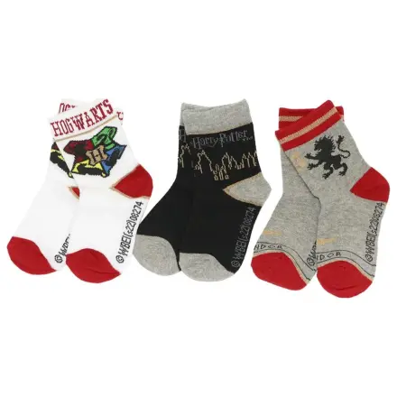 Harry Potter Hogwarts Kinder Socken 23/26 Produktfoto