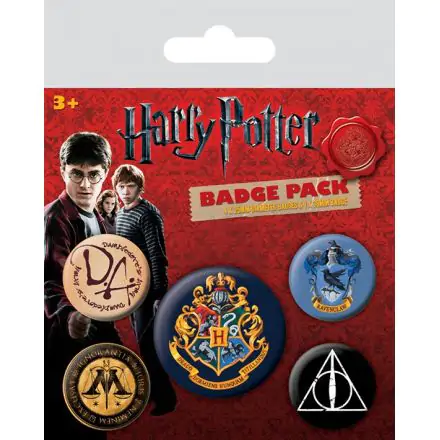 Harry Potter Ansteck-Buttons 5er-Pack Hogwarts termékfotója