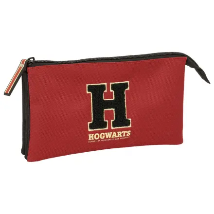 Harry Potter Hogwarts dreifaches Federmäppchen Produktfoto